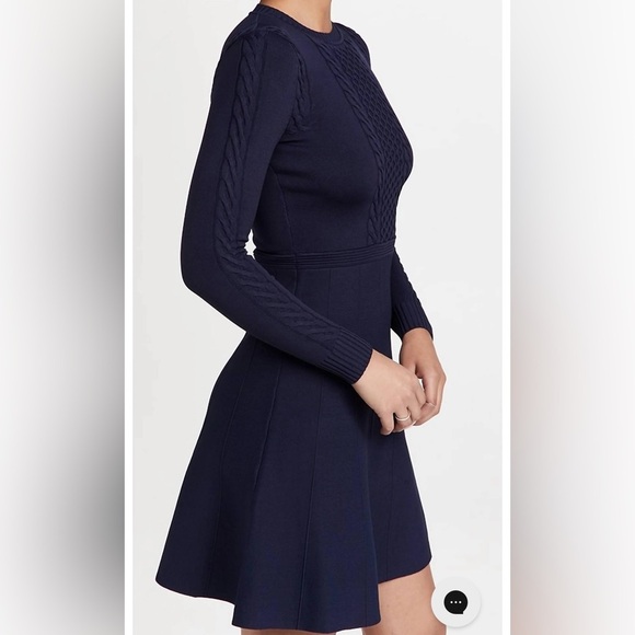 Shoshanna Edison Fit-&-Flare Mini Dress - Picture 2 of 10